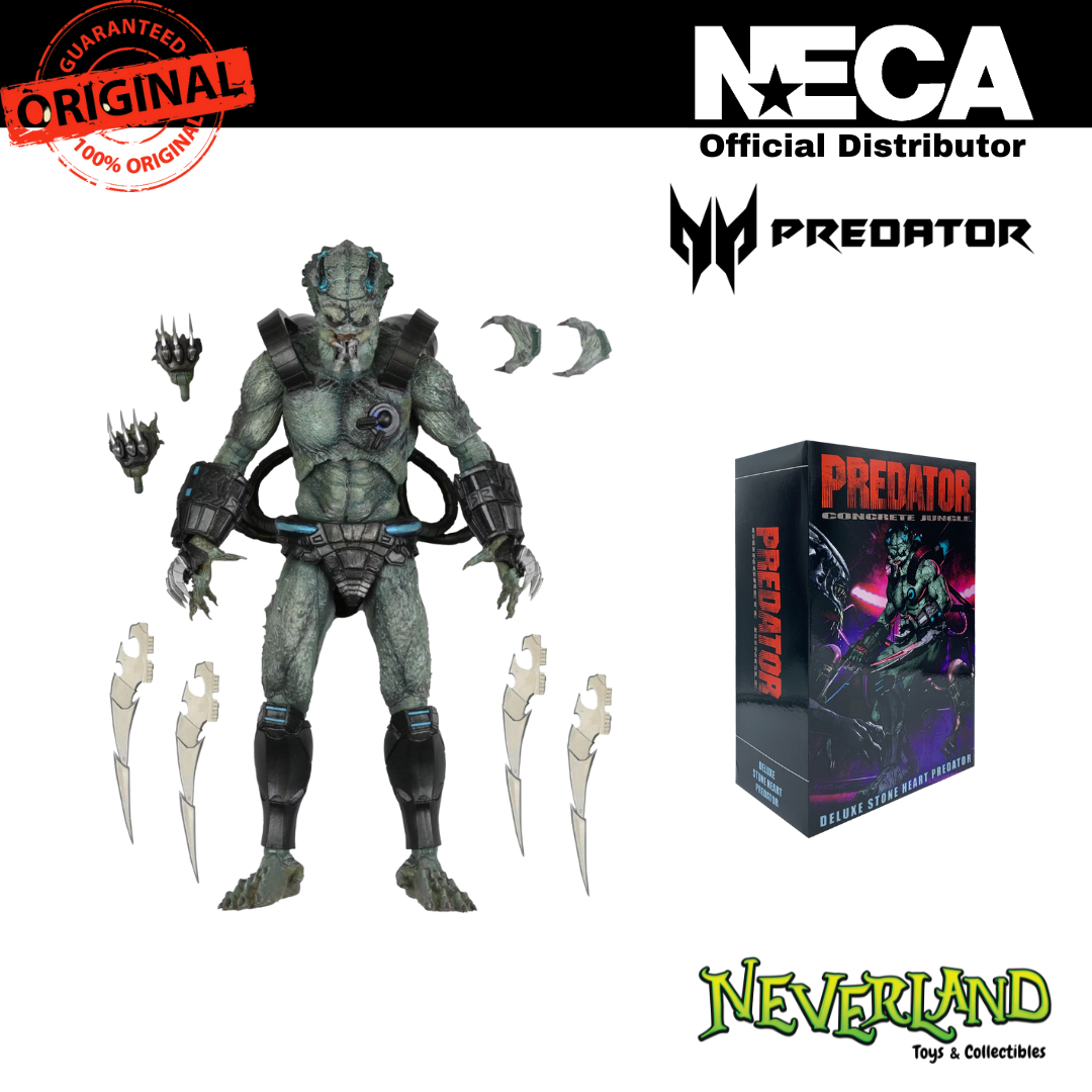 (NECA) Predator Concrete Jungle Ultimate Deluxe Stone Heart 7" Scale