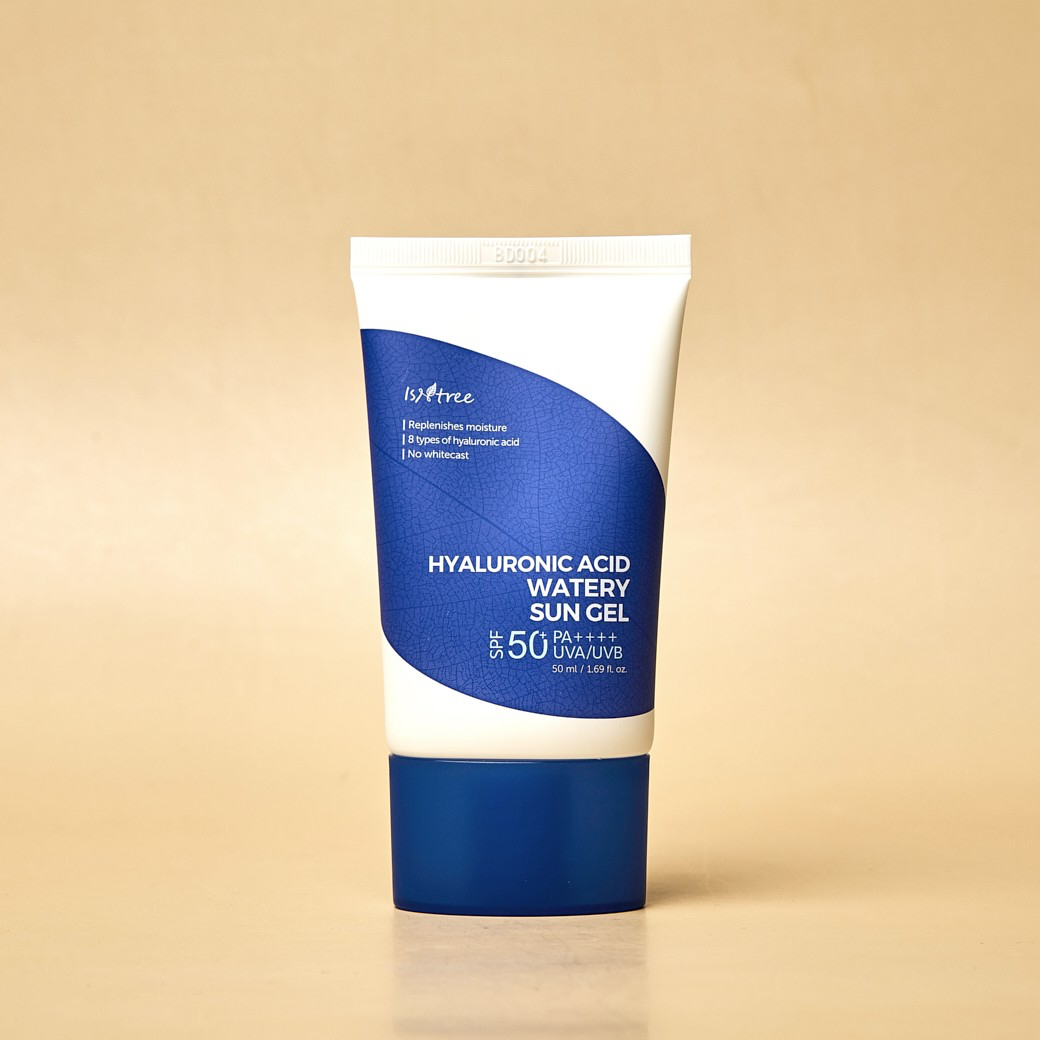 Isntree Hyaluronic Acid Watery Sun Gel SPF50+ PA++++ 50ml แพ็คเกจใหม่ Shopee Thailand