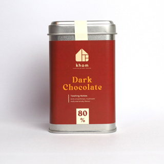 ภาพหน้าปกสินค้าKHOM.CHOCOLATESTORE | Dark chocolate 80% flakes - ดาร์กช็อกโกแลต 80% แบบบดละเอียด ที่เกี่ยวข้อง