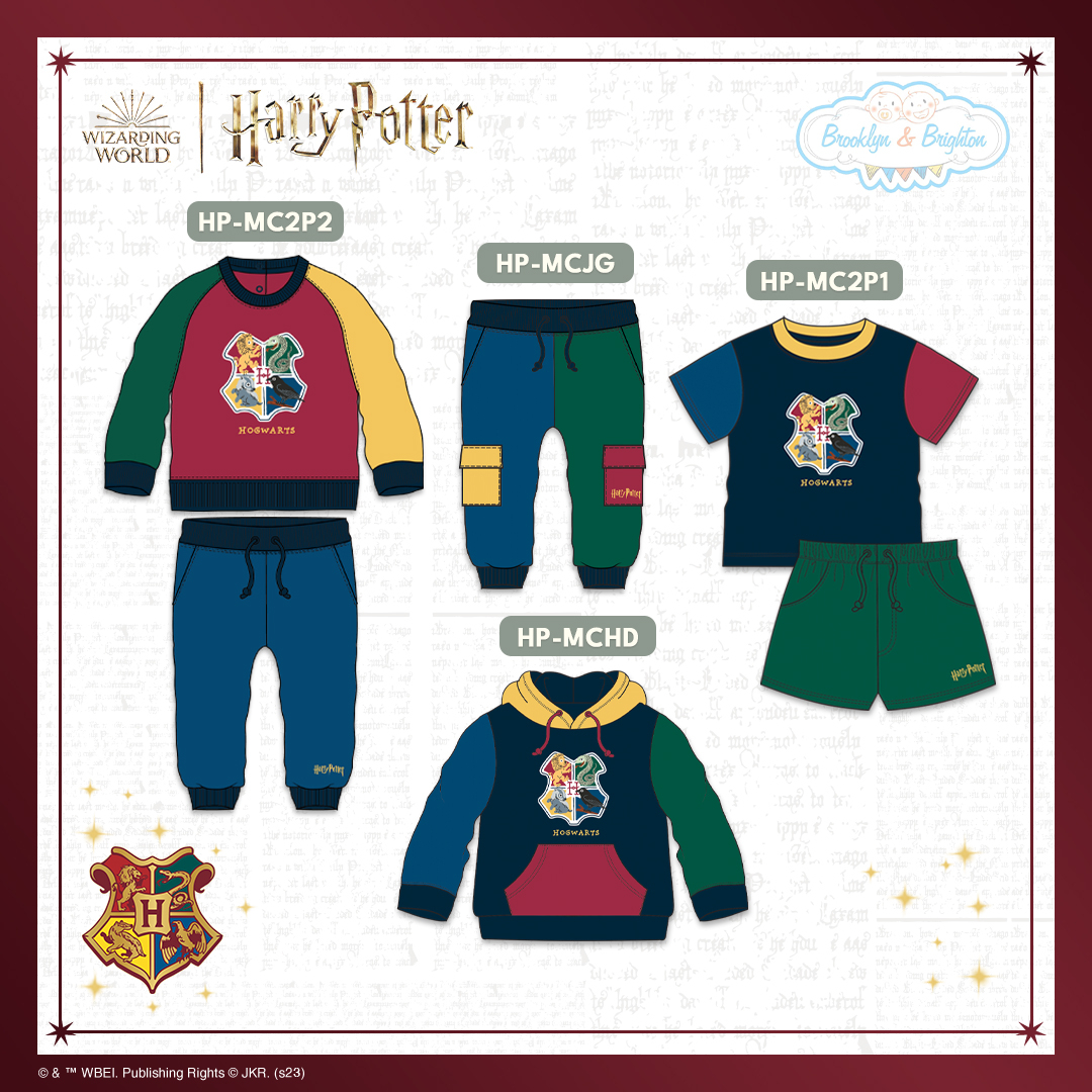 harry-potter-multicolour-ชุดแฮร์รี่พอตเตอร์-มัลติคัลเลอร์-9-12m-8-10y