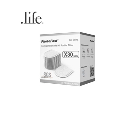 photofast-แผ่นกรองอากาศ-photofast-n95-intelligent-personal-air-purifier-filter-30-by-dotlife