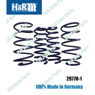 H&R สปริงโหลด (lowering spring) PEUGEOT 406 1.6-3.0(incl. Diesel) ปี 1995 เก๋ง 4 ประตู เตี้ยลง 30 มิล