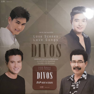 แผ่นเสียง LP -  Love Scenes Love Songs DIVOS แผ่นใหม่ ซีล ( รันนัมเบอร์ )