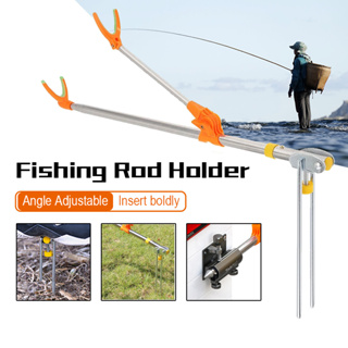 ที่วางคันเบ็ด ขาตั้งคันเบ็ดตกปลา ปรับได้ 1.5/1.7/2.1 เมตร Fishing Rod Holder ที่วางคันชิงหลิว ที่วางเบ็ด