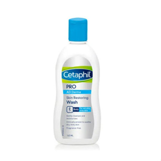 Cetaphil Pro AD skin restoring wash 295ml เซตาฟิล โปรเอดี สกิน ผลิตภัณฑ์ทำความสะอาดสำหรับผิวแพ้ง่ายผื่นคัน