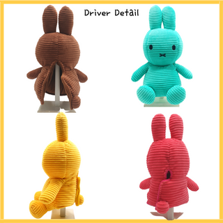 [Wic&Golf]  Miffy Colored Rabbit Golf Driver cover/Miffy Colored Rabbit Wood cover/Miffy Colored Rabbit Hybrid cover