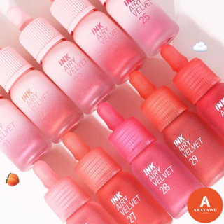 (✅แท้/พร้อมส่ง) 🍑 Peripera Ink Airy Velvet Tint 4g 🍑