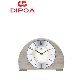 DIPOA New Arrival นาฬิกาตั้งโต๊ะ รุ่น SN101GY สีเทา ขนาด : 21cm x 14.6 x หนา 4.8cm. Table Clock