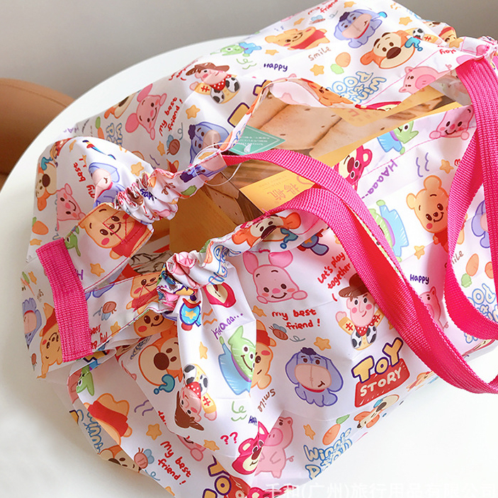 พร้อมส่ง-toy-story-bag-กระเป๋าช้อปปิ้งพับเก็บได้-กระเป๋าผ้า