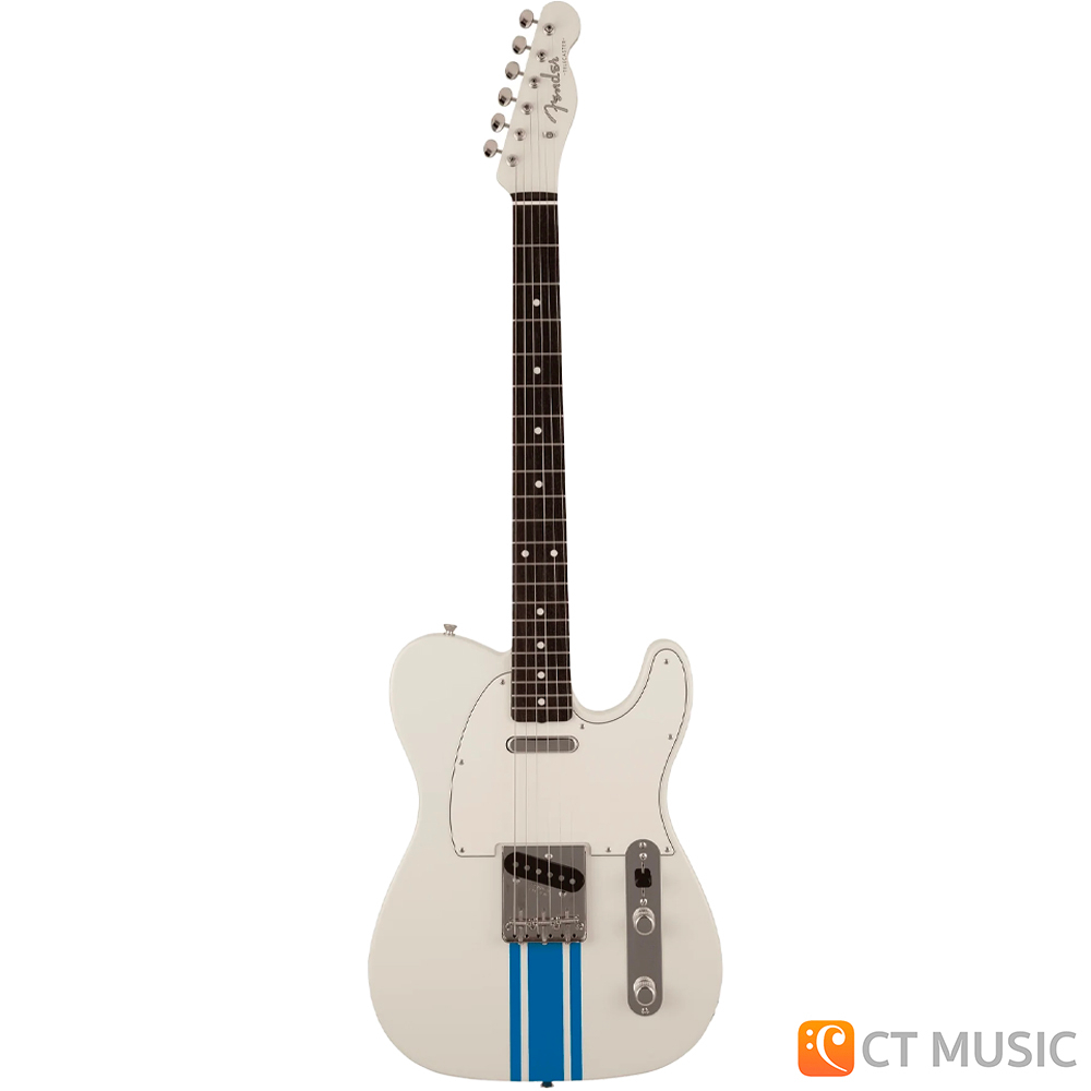 fender-2023-collection-made-in-japan-traditional-60s-telecaster-olympic-white-with-blue-competition-stripe-กีตาร์ไฟฟ้า