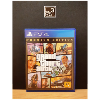 PS4 Games : GTA V Premium Edition โซน3 มือ2 พร้อมจัดส่ง