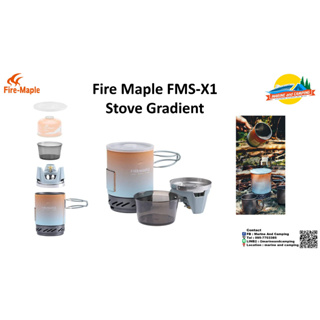 FireMaple FMS-X1 Stove Gradient