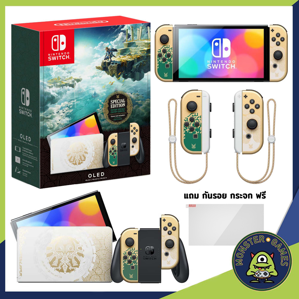 เครื่อง Nintendo Switch OLED Splatoon 3 / Pokemon / Zelda Edition ...