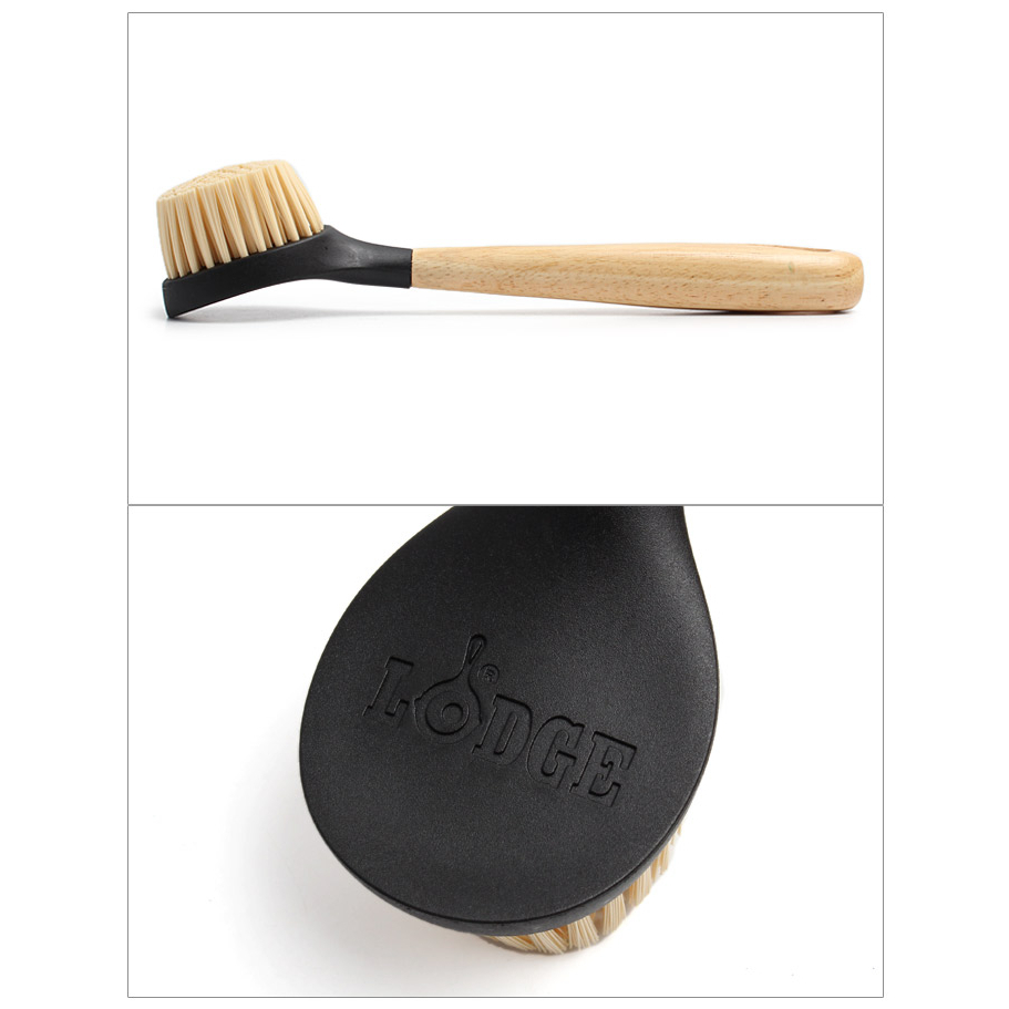 lodge-scrub-brush-10inch-lodge-scrub-brush-แปรงขัดกระทะด้ามไม-ขนาด-10-นิ้ว-25-4-cm-ช่วยให้ทำความสะอาดกระะเหล็กหล่อ