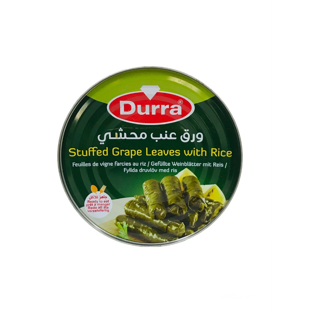 Durra Stuffed Grape Leaves with Rice 1900g ดูร่า ข้าวห่อใบองุ่นใน ...
