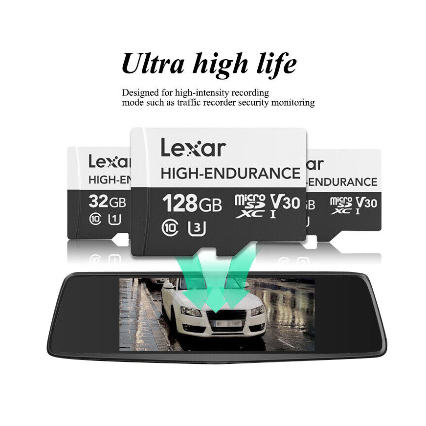 lexar-high-endurance-microsdxc-128gb-c10-เมมโมรี่การ์ด-ของแท้-ประกันศูนย์-2ปี