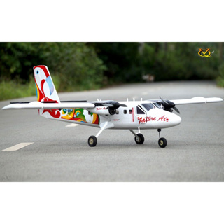 เครื่องบินน้ำมัน/ไฟฟ้า DHC-6 Twin Otter Nature Air Version ตัวลำไม้ สำหรับเครื่อง .32 (ตัวลำเปล่าไม่รวมเครื่องยนต์) Rc