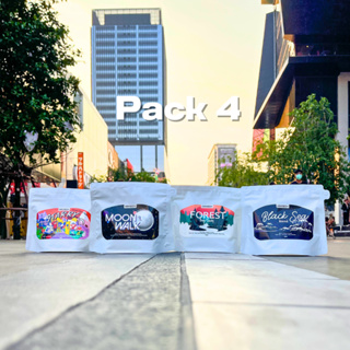 Arabxi PACK 4 ชุดรวมเมล็ด 4 รสชาติ : Starry x Moon Walk x Forest x BlackSea