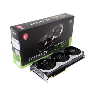 VGA MSI GEFORCE RTX 4060 TI VENTUS 3X OC - 8GB GDDR6