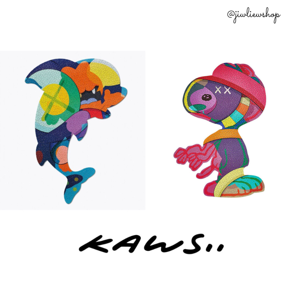Kaws puzzle STAY STEADY and NO ONE'S HOME 1000 PIECES สินค้าแท้