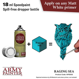 🔥มีของพร้อมส่ง🔥 Army Painter Speedpaint 2.0 Raging Sea 18ml AP-WP2053 สีทาโมเดล สีอะคริลิคสูตรน้ำ Water Based Acrylic