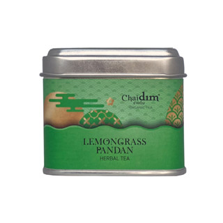 Chaidim Lemongrass Pandan 5 Teabags - ชายดิม ชาสมุนไพร ตะไคร้ใ้บเตย บรรจุ 5 ถุงชา