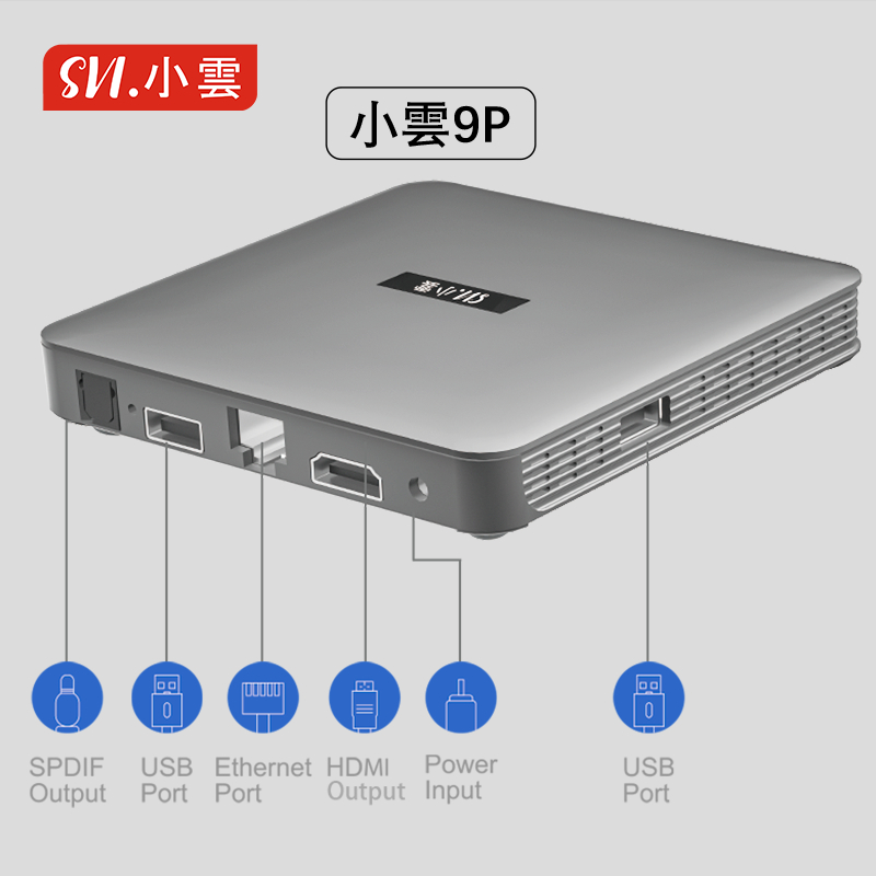 SVI Cloud TV BOX 小云电视盒 9P 2023 高级款 泰国总代理本地出 SVI Cloud TV BOX 小云电视盒 9P 2023 高级款 泰国总代理本地出
