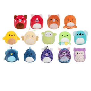 (ของแท้100%) Squishville Mini-Squishmallows Brilliant Besties Multipack 14 Rainbow 2-Inch Mini Plush