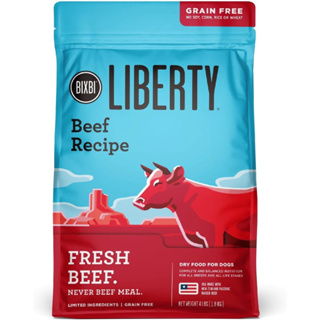 อาหารสุนัข Bixbi Liberty สูตร Beef Recipe ขนาด 1.8 Kg