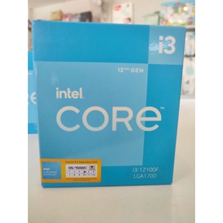 ภาพหน้าปกสินค้าCPU Core I3-12100F ต้องใช้การ์ดจอแยก & i3-12100  มีการ์ดจอในตัว 3.3 GHz 4C/8T LGA-1700 ของใหม่ ที่เกี่ยวข้อง