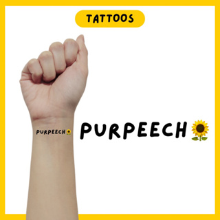 Purpeech tattoos (แทททู)