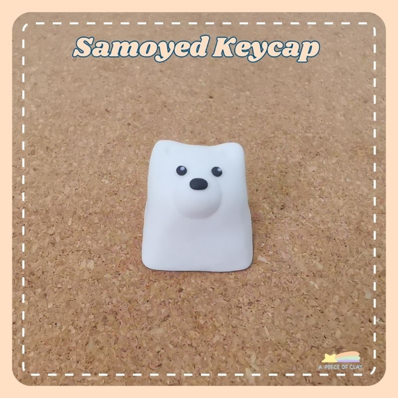 samoyed-keycap-แบบธรรมดา-made-to-order