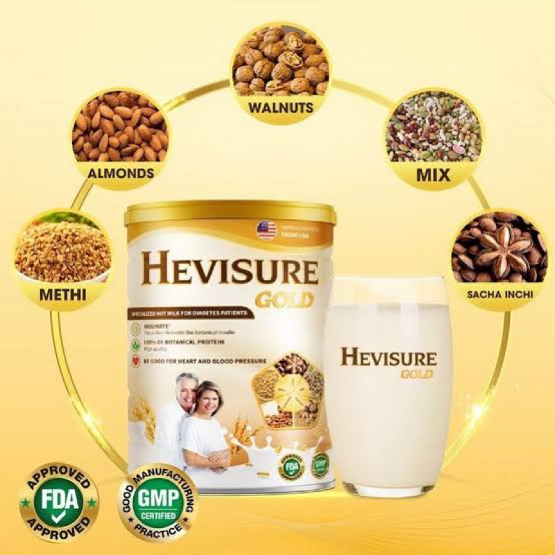 hevisure-gold-400g-เฮวิชัวร์-โกล์ด-นมสำหรับผู้ที่เป็นเบาหวาน