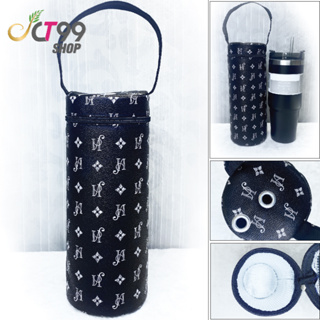 กระเป๋าใส่แก้ว Tyeso CT99-EB 30 ออนซ์ทรงสูงแบบ Tyeso เท่านั้น กระเป๋าใส่แก้ว ถุงใส่แก้วเก็บอุณหภูมิความร้อนเย็น