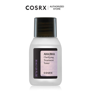 COSRX AHA/BHA Clarifying Treatment Toner 30ml โทนเนอร์ผลัดเซลล์ผิวอย่างอ่อนโยน เพื่อผิวกระจ่างใสเนียนนุ่ม ใช้ได้ทุกวัน