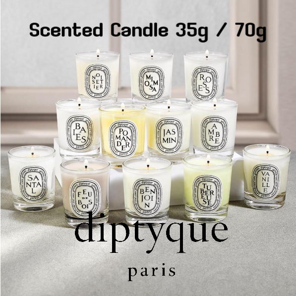 พร้อมส่ง] Diptyque Scented Candle 35g / 70g เทียนหอม | Shopee Thailand