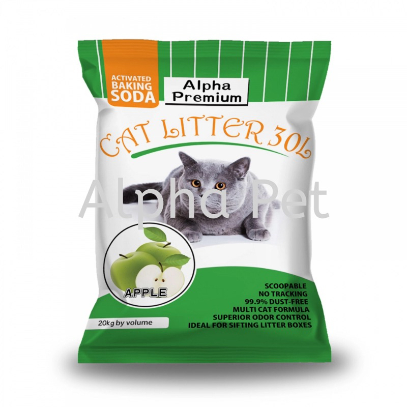 ทรายแมว 30 ลิตร 20 กิโลกรัม Eco 20kg Baking Soda Cat Litter Shopee