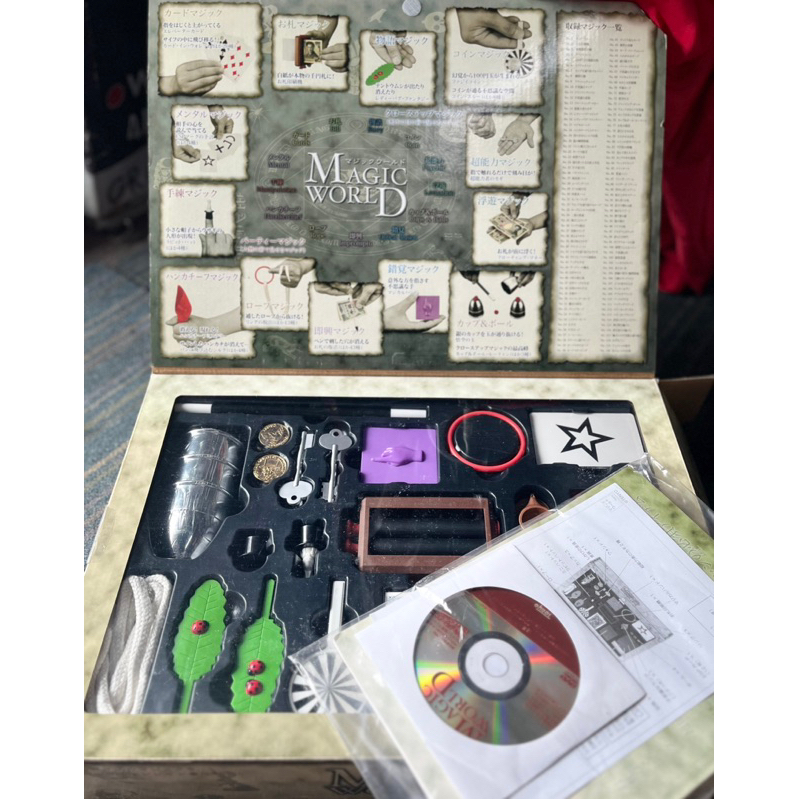 มายากลเซ็ตใหญ่ของเ Tenyo Magic พร้อมคู่มือและแผ่นดีวีดีสอน | Shopee ...