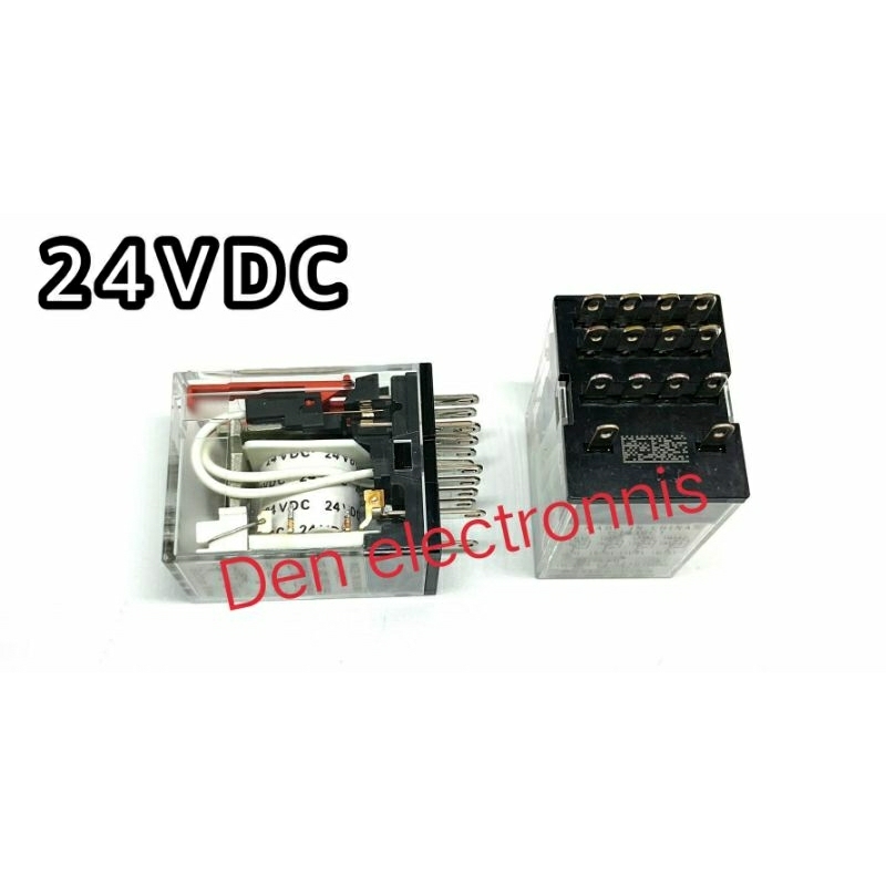 รีเลย์-my4n-gs-14ขา-12vdc-24vdc-24vac-220vac-สินค้าพร้อมส่งออกบิลได้-มีราคาขายส่ง