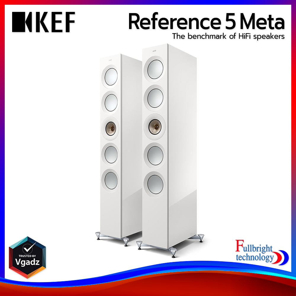 KEF Reference 5 Meta (PAIR) Floorstanding Speaker ลำโพงตั้งพื้น 3 ทาง ...