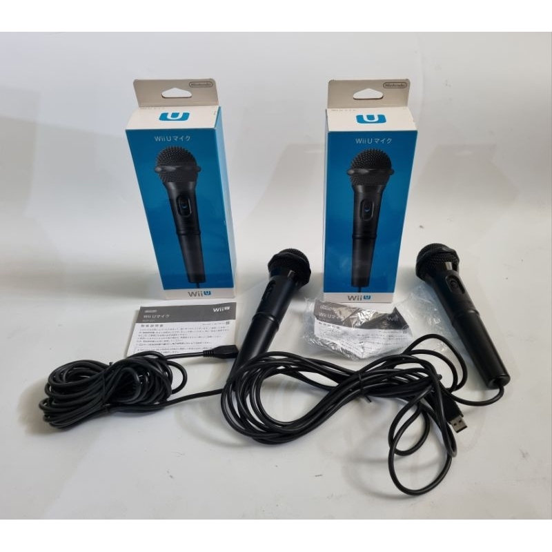 Nintendo Wii U Microphone คู่ Shopee Thailand