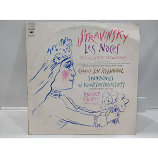 1LP Vinyl Records แผ่นเสียงไวนิล  STRAVINSKY Les Noces   (J20B60)