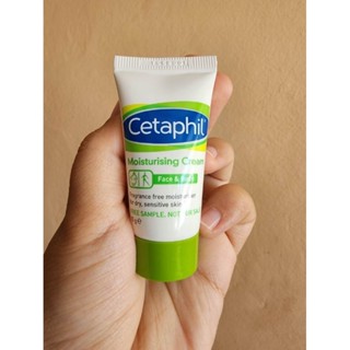 ขนาดทดลอง🎉Cetaphil Moisturising Cream 15 g. &amp; Cetaphil Gentle Skin 29ml. พร้อมส่ง