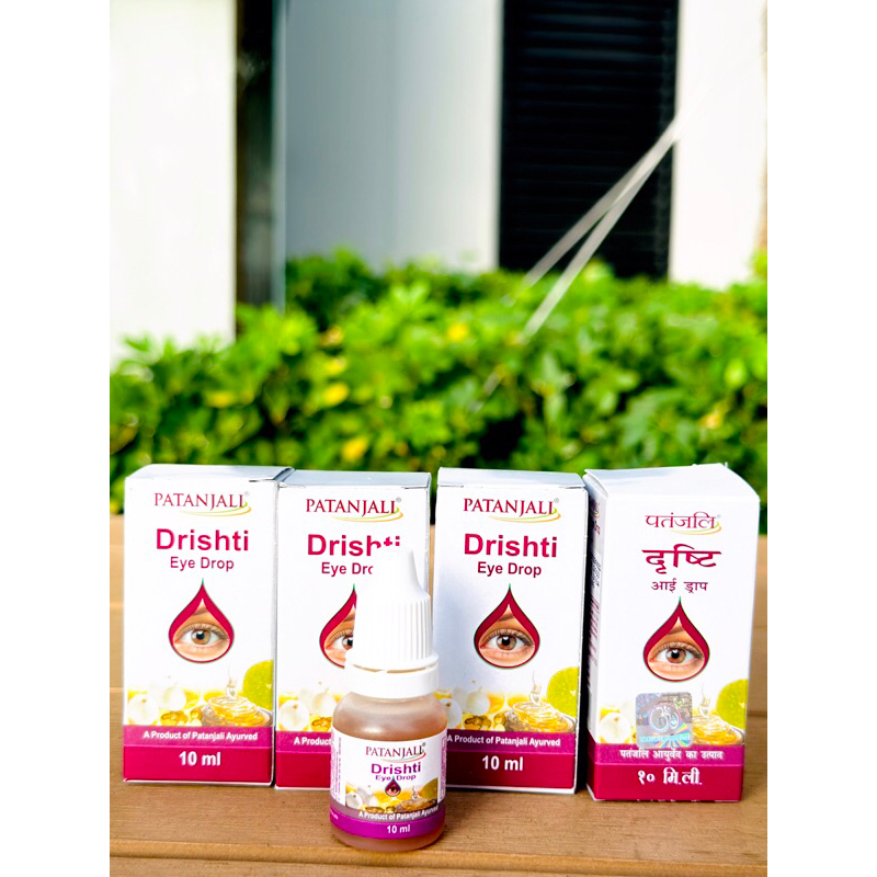 Patanjali Drishti Eye Drops 10ml แท้จากอินเดีย Shopee Thailand