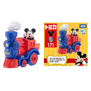 แท้ 100% จากญี่ปุ่น โมเดล ดิสนีย์ รถไฟ มิกกี้เม้าส์ Takara Tomy Dream Tomica Disney Tomica No. 171 Parade Mickey Mouse