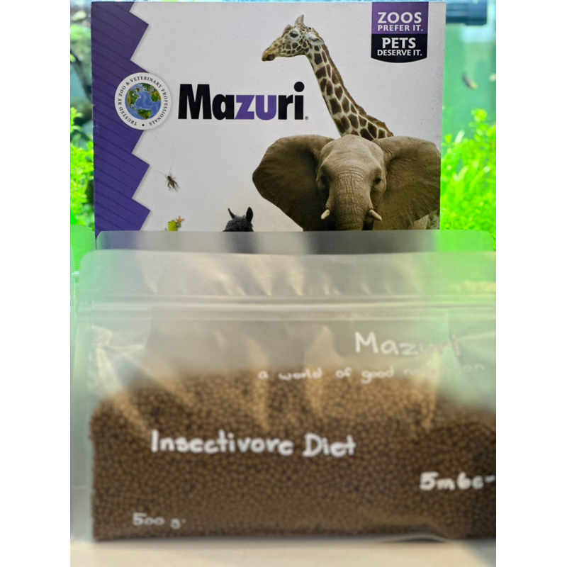 MAZURI INSECTIVORE DIET 500g มาซูริสัตว์กินแมลง 500กรัม | Shopee Thailand