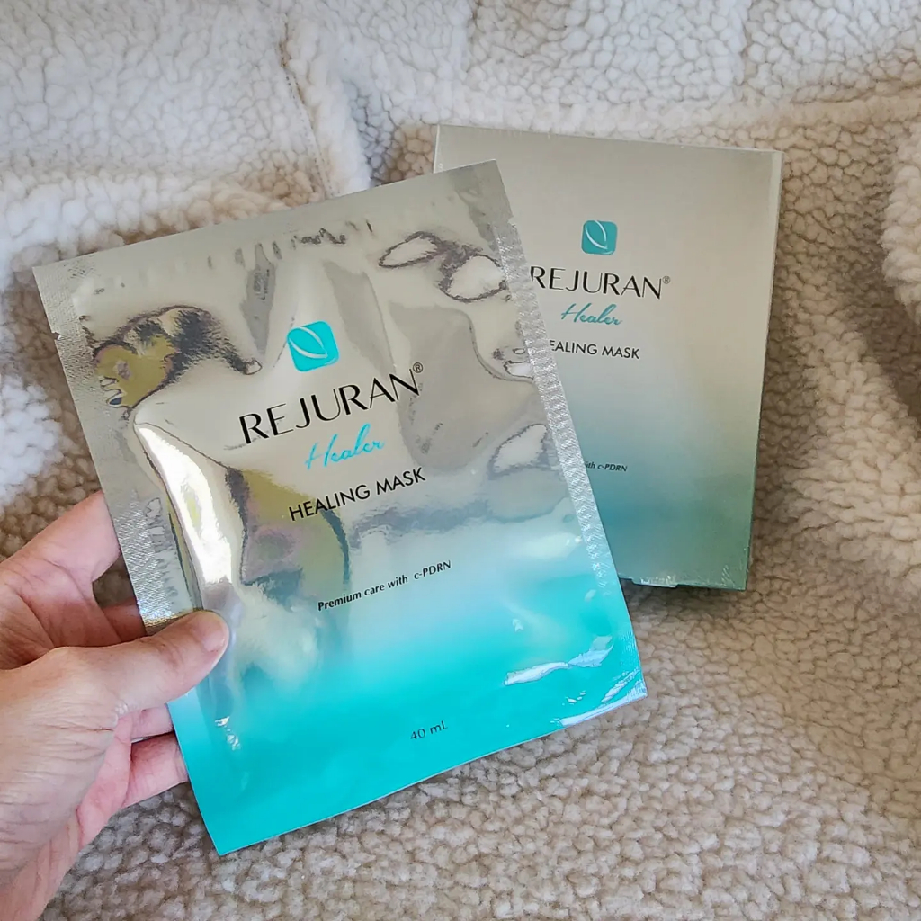 ของแท้!! พร้อมส่ง!! REJURAN Healer Healing Mask 1 กล่องบรรจุ 5 แผ่น ...