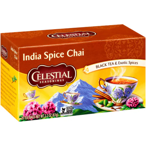 Celestial Seasonings India Spice Chai Tea (USA Imported) 3g.x20teabags