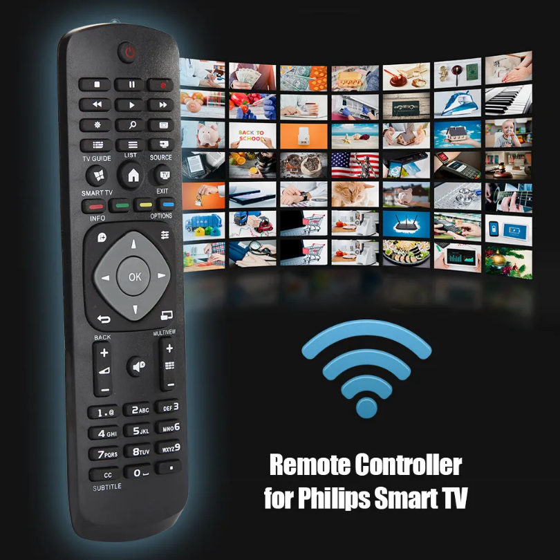 remote-control-tv-รีโมทคอนโทรลสำหรับ-tv-philips-ตรงรุ่นแท้-ykf347-003-lcd-smart-tv