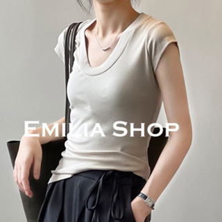 EMILIA SHOP เสื้อครอป  2023  A29J18M 0519